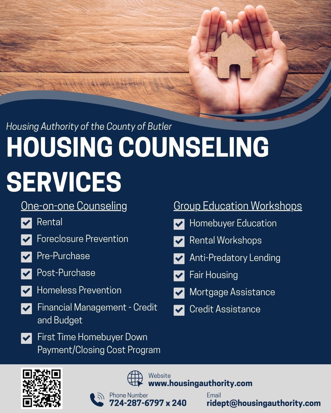 Housing Counseling Services Flyer